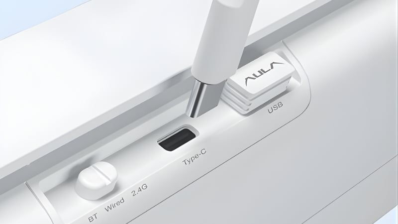 Bàn phím AULA S100 PRO TM S100PRO03 kết nối đa dạng với 3 mode