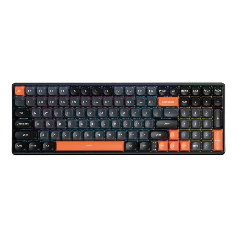 ban phim aula s100 pro tm 3 mode ket noi hotswap led rainbow