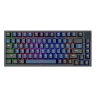 Bàn phím cơ Gaming có dây EDRA EK375v2 - Alpha Linear Switch Layout 75% Có núm xoay