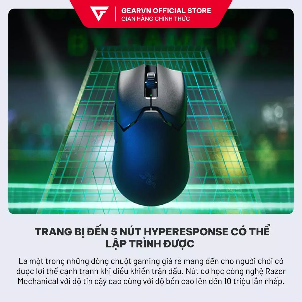 chuot gaming co day razer deathadder essential thiet ke chac chan co app tuy chinh