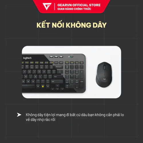 chuot khong day logitech m331 silent black
