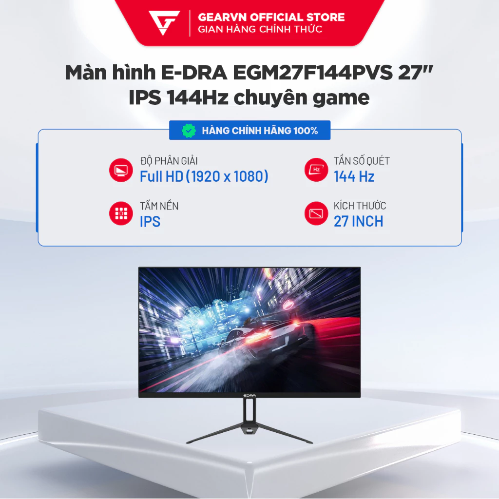 Màn hình phổ thông viền mỏng E-DRA EGM27F120H 120Hz 27 inch