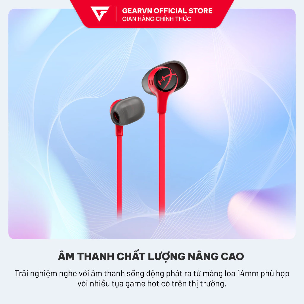 tai nghe inear hyperx cloud earbuds 2 ii red chuyen game fps micro tich hop